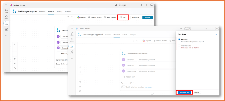 Using the Copilot Studio agent flow designer: Tips and tricks for ...