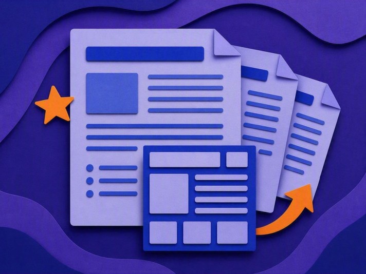 Populate an existing Word template with Copilot